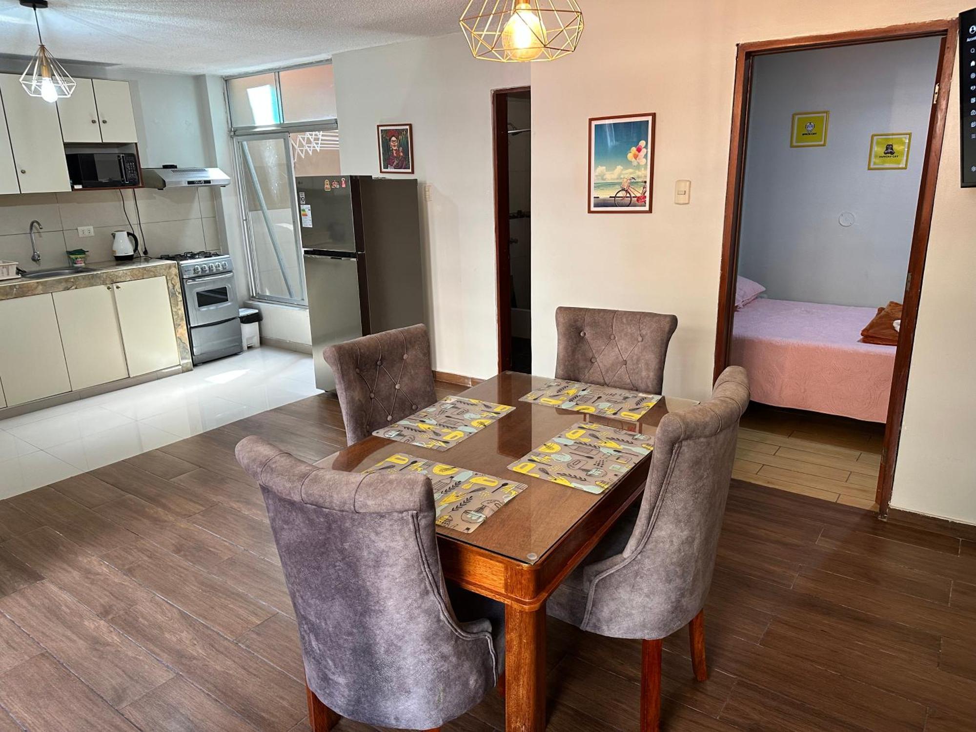 Hermoso Depa Amoblado 3Camas Wifi Terraza 리마 외부 사진