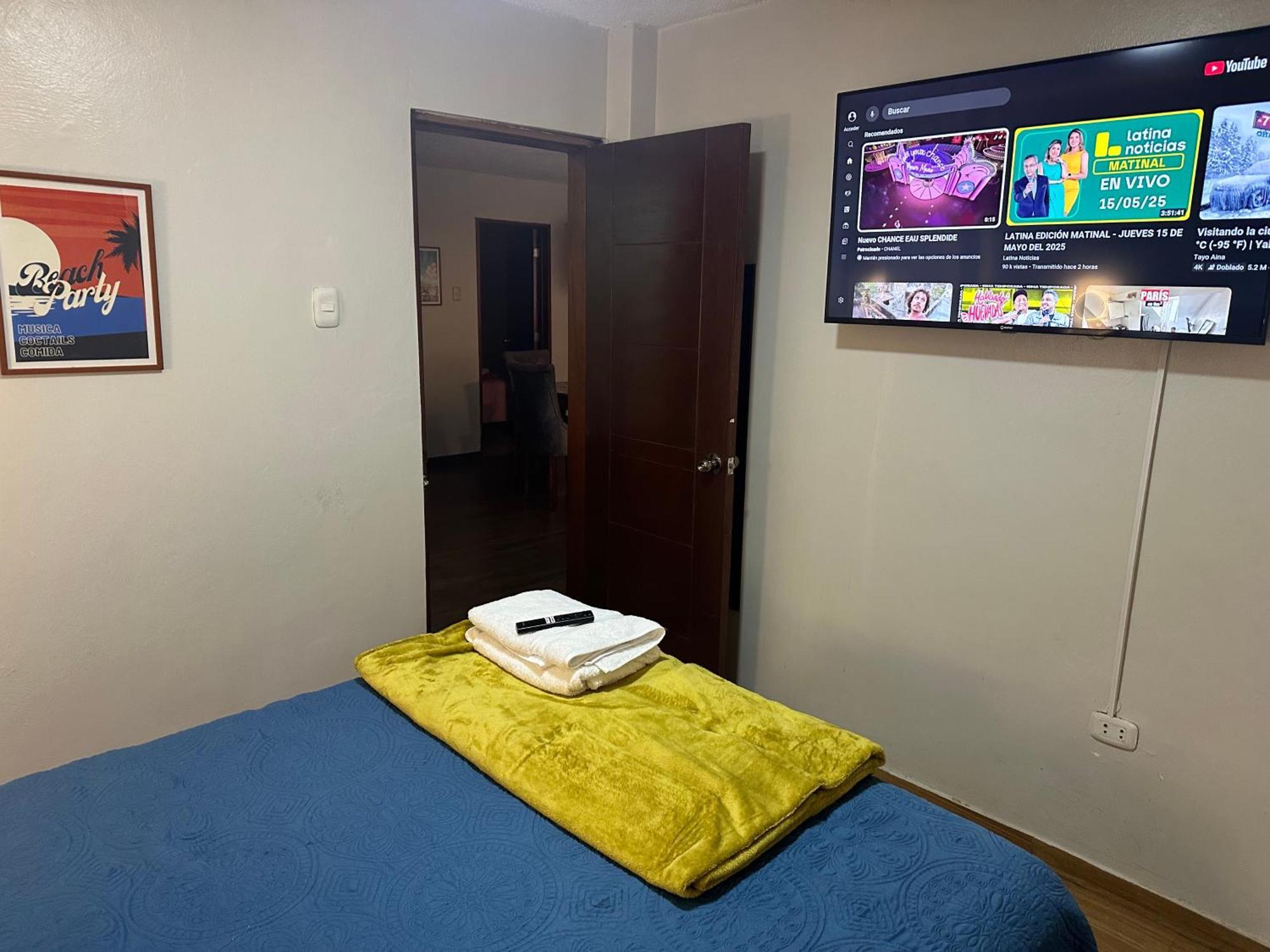 Hermoso Depa Amoblado 3Camas Wifi Terraza 리마 외부 사진
